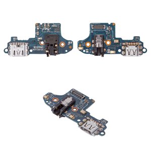 Flat Cable compatible with Realme 3, 3i, headphone connector, charge connector, with microphone, Copy, charging board 