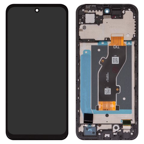 LCD compatible with Infinix Hot 50i X6531 , black, with frame, High Copy, TXDI670QBAPX 23