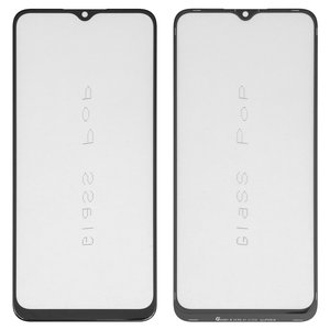 Стекло корпуса G+OCA PRO для Realme C21Y, C25Y, с OCA пленкой, черное