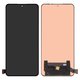 Дисплей для Xiaomi 12T, 12T Pro, черный, без рамки, Оригинал (переклеено стекло), 22071212AG, 22081212UG, 22081212G