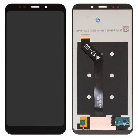 Дисплей для Xiaomi Redmi 5 Plus, черный, без рамки, Box 