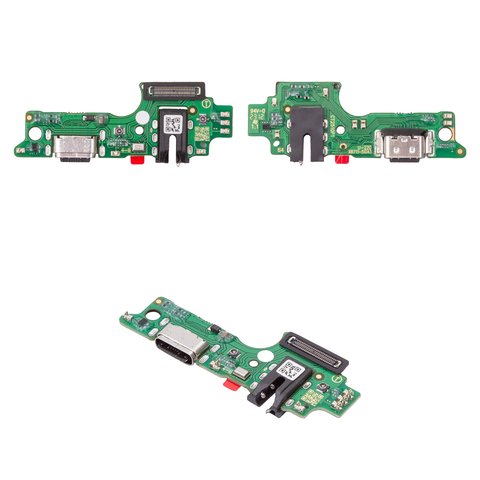 Flat Cable compatible with Tecno Pova 5 Pro LH8n ; Infinix Note 30 5G X6711 , charge connector, with components, High Copy, charging board 