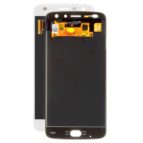 Pantalla LCD puede usarse con Motorola XT1710 Moto Z2 Play, blanco, Original PRC 