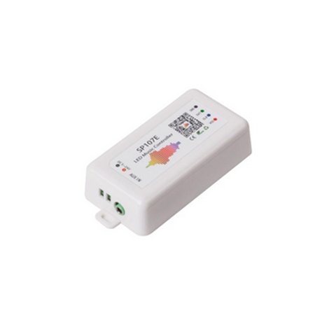 Controlador LED vía Bluetooth SP107E 960 px, RGB, WS2811, WS2812B, WS2813, SK6812 5 24 V 