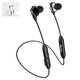 Auricular Baseus S10, inalámbrica, de vacío, negra, con cable micro-USB Tipo-B, #NGS10-01