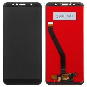 Pantalla LCD puede usarse con Huawei Honor 7A Pro 5,7", Honor 7C 5,7", Y6 2018 , Y6 Prime 2018 , negro, sin logotipo, sin marco, High Copy, AUM L29 ATU L21 ATU L22