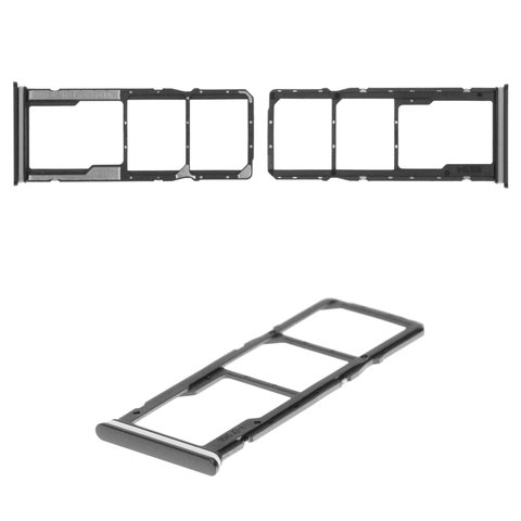 Sujetador de tarjeta SIM puede usarse con Xiaomi Redmi 9C, gris, midnight Gray, M2006C3MG, M2006C3MT