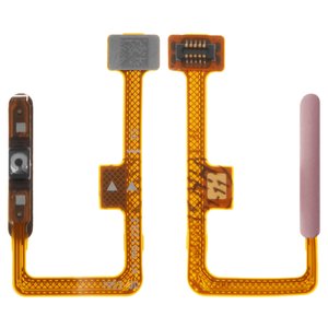 Cable flex puede usarse con Xiaomi Mi 11 Lite, Mi 11 Lite 5G, Mi 11 Lite 5G NE, para escaner de huellas dactilares, rosado, M2101K9AG, peach pink