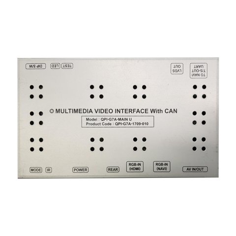 Interfaz de video para Volkswagen, Seat, Skoda con autorradio MIB2 modelo 2017