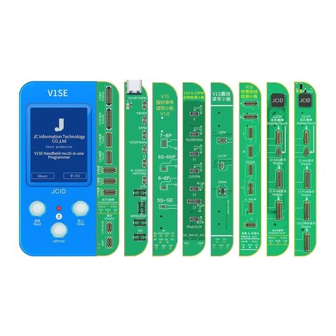 Programador JC V1SE para iPhone 7 13 con 8 placas 
