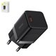 Adaptador de red Baseus GaN3, 30 W, Quick Charge, negro, 1 puerto, #CCGN010101