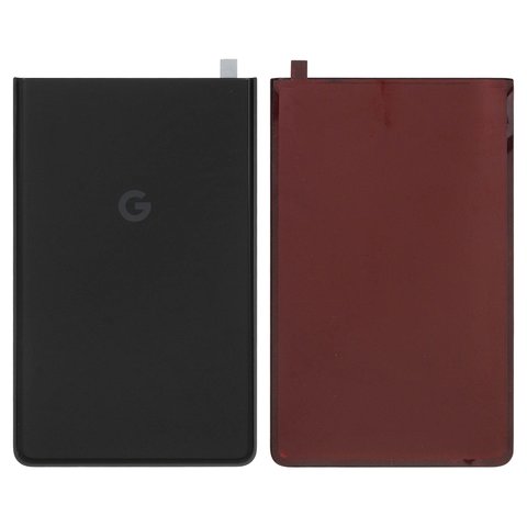 Panel trasero de carcasa puede usarse con Google Pixel 7 Pro, negra, obsidian