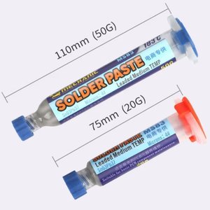 Pasta BGA Mechanic MS83, Sn 63%, Pb 37%, 183 °C, 50 g