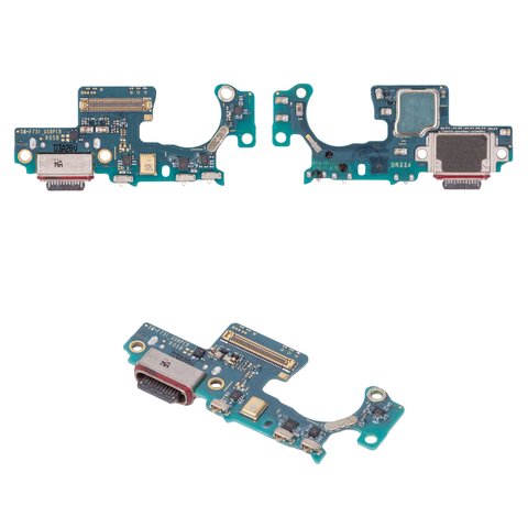 Cable flex puede usarse con Samsung F731 Galaxy Z Flip5, del conector de carga, con componentes, Original PRC , placa del cargador