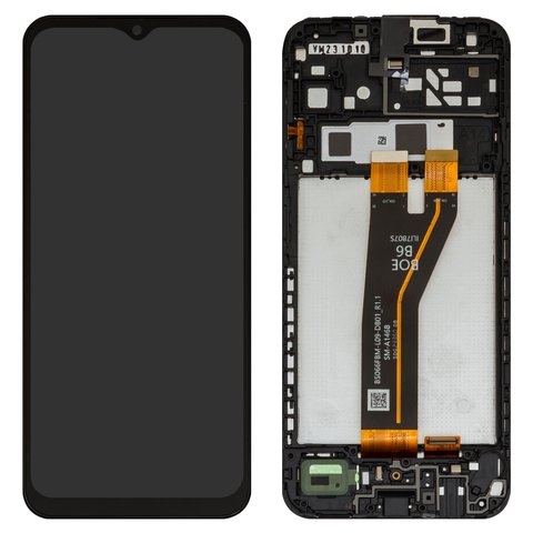 Pantalla LCD puede usarse con Samsung A146B Galaxy A14 5G, negro, con marco, Original PRC , BS066FBM L09 DB01_1.1