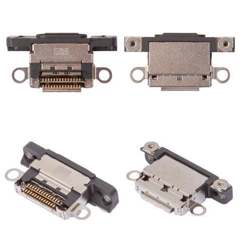 Conector de carga puede usarse con iPhone 16 Pro, iPhone 16 Pro Max, negro, USB tipo C