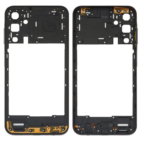 Parte media de carcasa puede usarse con Samsung A155 Galaxy A15, negra