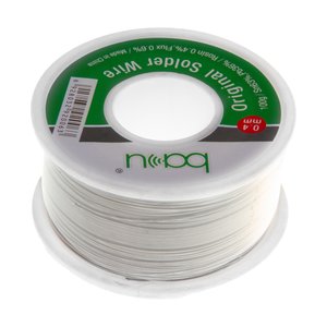 Припій BAKU BK 100g, Sn 63% , Pb 36%, каніфоль 0,4%, флюс 0,6%, 0,4 мм, 100 г