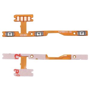 Шлейф для Xiaomi Poco M3 Pro, Poco M3 Pro 5G, Redmi Note 10 5G, кнопок звука, кнопки включения, Сopy