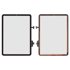 Сенсорний екран для iPad Air 2020 10.9", чорний, Original PRC , #A2324 A2072 A225 A2316