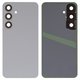 Задня панель корпуса для Samsung S921 Galaxy S24, сіра, із склом камери, marble grey