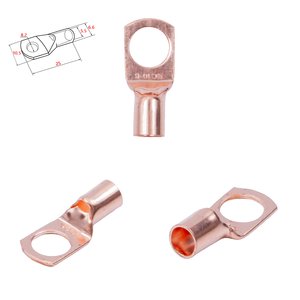 Наконечник SC10 8, 8 мм, кільцевий, мідний, 10 мм²