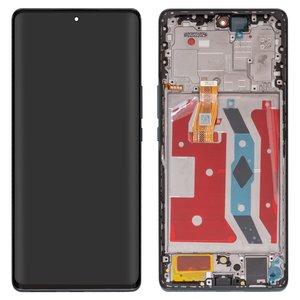 Дисплей для Huawei Honor Magic 5 Lite, зеленый, с рамкой, Original PRC , emerald Green, RMO NX1, RMO NX3