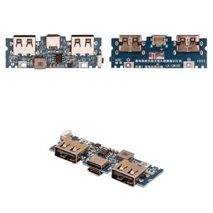 Контролер для PowerBank, 5 B, Li ion, 2,4 А, LX LBU2C