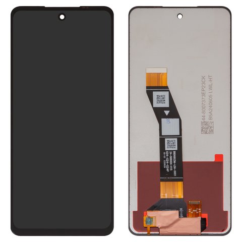 Дисплей для Motorola Moto E14, чорний, без рамки, High Copy