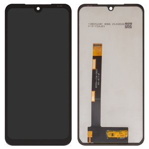 Дисплей для Umidigi Bison, чорний, без рамки, High Copy, BI0SN LCM 0601 FFC XL6300230X1