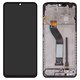 Дисплей для Xiaomi Poco C75, Redmi 14C 4G, Redmi A4, чорний, з рамкою, Original (PRC), 2411DRN47C, 2409BRN2CA, 2409BRN2CG, 2409BRN2CY