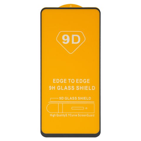 Защитное стекло для Motorola Moto G13, Moto G23 XT2333; Oppo A36, A76, совместимо с чехлом, Full Glue, без упаковки , черный