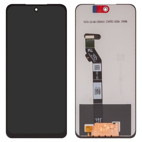 Дисплей для Motorola Moto E15, Moto G05, Moto G15, чорний, без рамки, High Copy, 1540485091