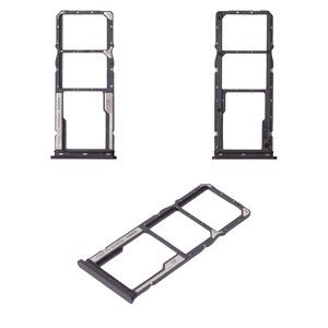 Держатель SIM карты для Xiaomi Redmi A2, черный, classic black