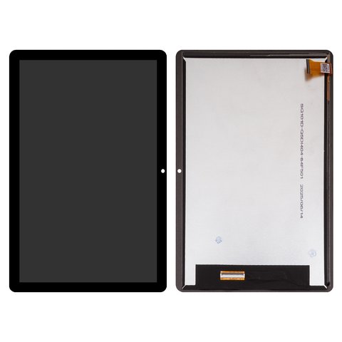 Дисплей для Doogee T10S; Blackview Oscal Pad 10, чорний, без рамки, High Copy