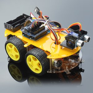 Электронный конструктор Haitronic Робомобиль с Bluetooth-управлением