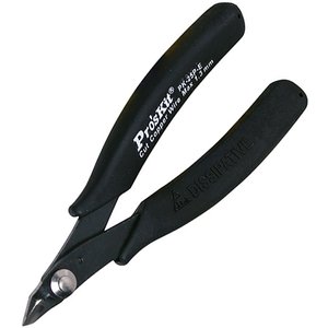 Micro Cutting Pliers Pro'sKit 1PK 25P E with Conductive Handle 125 mm 