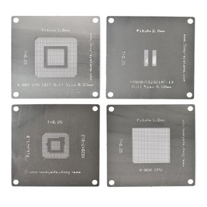 BGA Reballing Stencils for XBox 360 Jovy Systems JV RMX