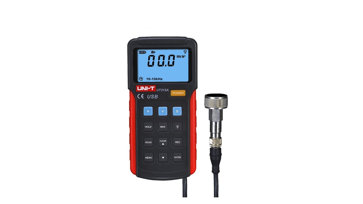 Vibration Meters UNI-T UT315A Digital LCD High Precision Vibration ...